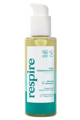 RESPIRE  Huile D&eacute;maquillante Bio 150ml