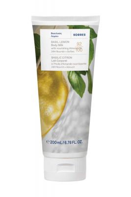 KORRES  Basil Lemon Body Smoothing Milk Lait pour le corps