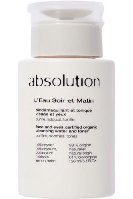 ABSOLUTION  Agua Limpiadora Tarde y Ma&ntilde;ana 150 ml