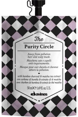 DAVINES PURITY CIRCLE pollution hair and scalp mask 50 ml