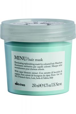 DAVINES Masque r&eacute;g&eacute;nerant pour cheveux color&eacute;s Minu - 