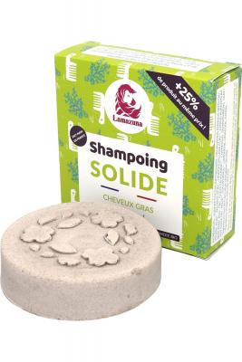 LAMAZUNA  - Shampoings solide pour cheveux gras - Ghassoul - 70g