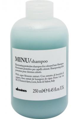 DAVINES Shampooing pour cheveux color&eacute;s Minu - 