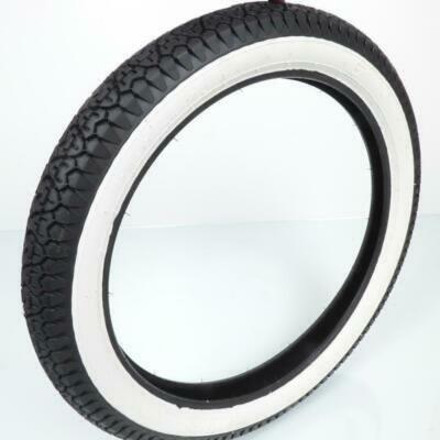 MITAS Pneu cyclo classique  B7 2 3/4-17 47J Renforc&eacute; Flancs blancs