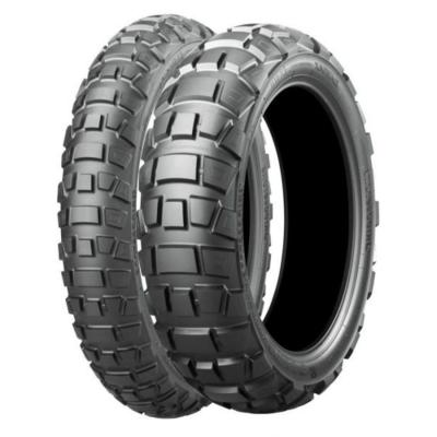 BRIDGESTONE  AX 41 F ( 80/100-21 TL 51P Marquage M+S, M/C, Roue avant )