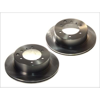 DELPHI Disque de frein arriere  BG4014 (Jeu de 2)