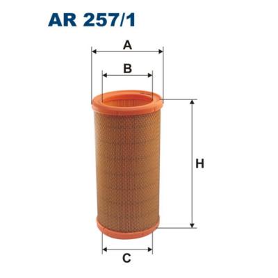 FILTRON Filtre a  air  AR 257/1 (X1)