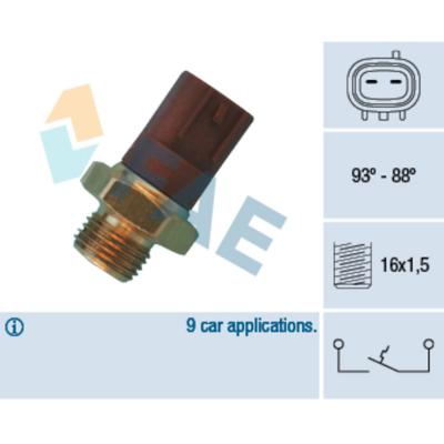FAE Interrupteur de temperature, ventilateur de radiateur  36510 (X1)