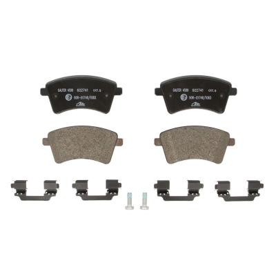 ATE Kit de plaquettes de frein, frein &agrave; disque  - TEVES 13.0460-2741.2