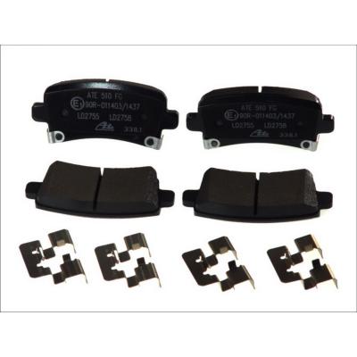 ATE Kit de plaquettes de frein frein &agrave; disque  Ceramic 13.0470-2758.2
