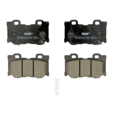 FERODO  FDB4312 Kit de plaquettes de frein, frein &agrave; disque - (lot de 4)