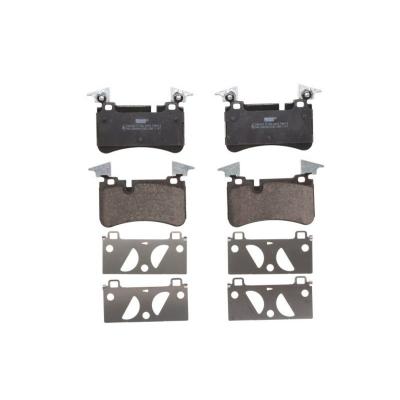 FERODO Plaquettes de frein arriere  FDB4714 (Jeu de 4)