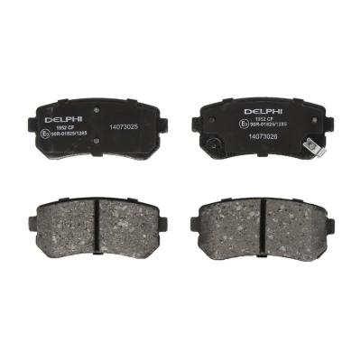 DELPHI Kit de plaquettes de frein, frein &agrave; disque  LP1952
