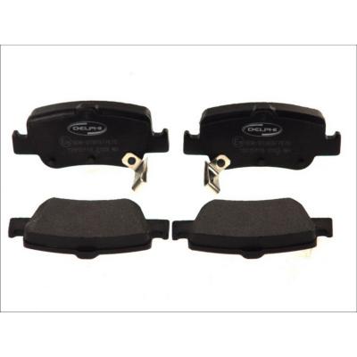DELPHI Kit de plaquettes de frein, frein a disque  LP2103
