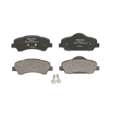 DELPHI Kit de plaquettes de frein, frein a disque  LP2485