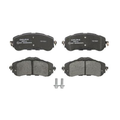 DELPHI  Jeu de plaquettes de frein avant LP2506 PEUGEOT 308