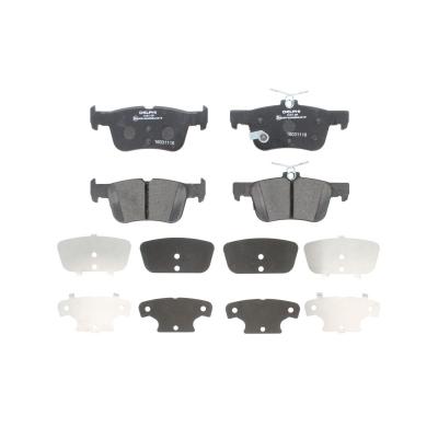DELPHI Kit de plaquettes de frein, frein &agrave; disque  LP3151