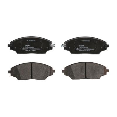 DELPHI Kit de plaquettes de frein, frein a disque  LP3192