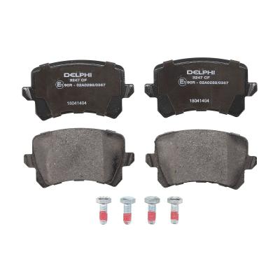 DELPHI Kit de plaquettes de frein, frein &agrave; disque  LP3247