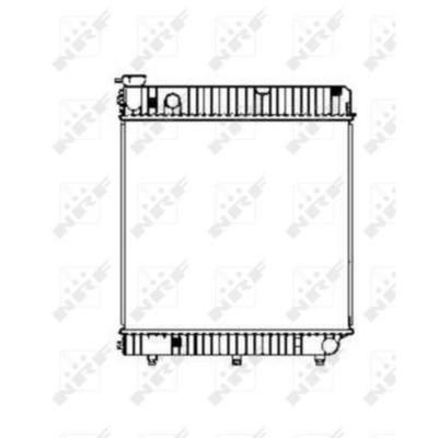 NRF  507665 Radiateur, refroidissement du moteur