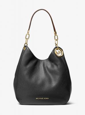 MICHAEL MICHAEL KORS Michael Kors Tote, LG Chain &acirc;€‹&acirc;€‹Shldr Dead Femme, Black, Large