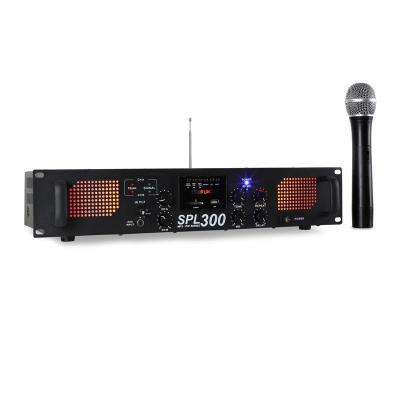 SKYTEC  SPL 300VHF Ampli sono USB SD MP3 Sans fil 300W
