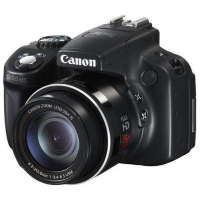 CANON  PowerShot SX50 HS - Appareil photo num&eacute;rique - compact - 12.1 MP - 1080p - 50x zoom optique