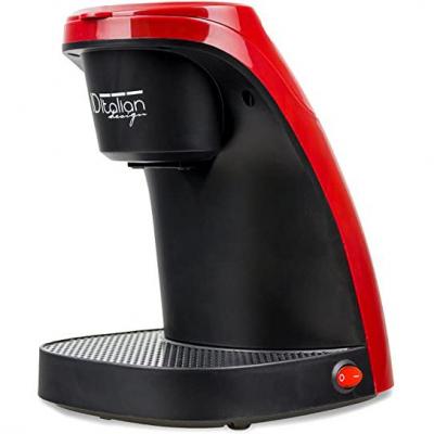 ITALIAN DESIGN ID Italian IDECUCOF02 Cafeti&egrave;re 0,5&nbsp;L 450&nbsp;W Noir/Rouge