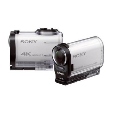 SONY  FDR-X1000VR Action Cam 4K Blanc + Montre de pilotage 