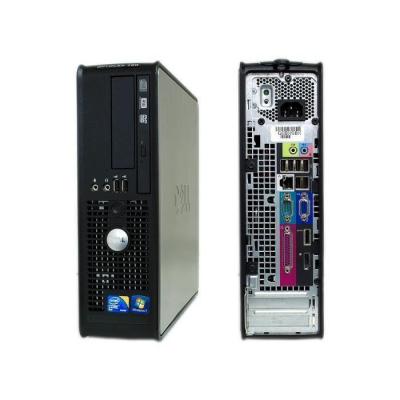 DELL Unit&eacute; centrale  Optiplex 380 SFF - Gris - Intel Celeron E3300 / 2.50 GHz - RAM 4 Go - HDD 500 Go - DVD - Gigabit Ethernet - Windows 7 Professionnel 