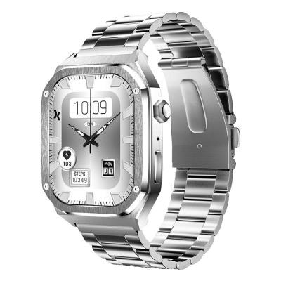MAXCOM Montre Connect&eacute;e FW65 Mod&egrave;le IRON S IP68 Verre 2.5D  Argent 