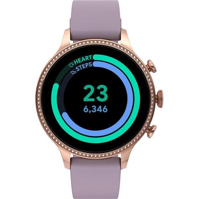 FOSSIL  Gen 6 bracelet silicone violet (FTW6080)