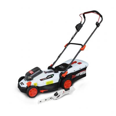 X PERFORMER Pack Tondeuse &agrave; gazon et Cisaille de jardin sur batterie XPTDE3320LI / XPCSTH20LI sans batterie/chargeur