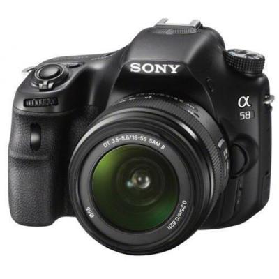 SONY  Alpha SLT-A58 + Obj.  DT SAM 18 - 55 mm f/3.5 - 5.6 