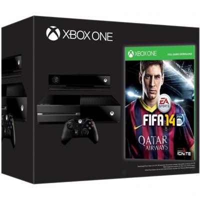 Xbox One 500Go - Noir - Edition limit&eacute;e Day One 2013 + FIFA 14