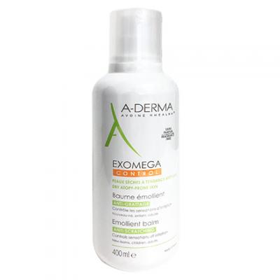A DERMA A-Derma Exomega Control Baume Emollient Anti-Grattage 400ml