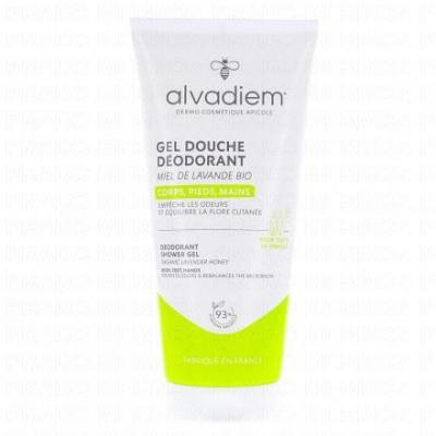 ALVADIEM  Gel Douche D&eacute;odorant Miel Lavande Bio 200ml