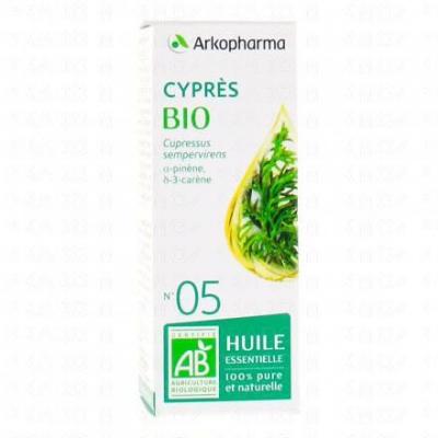ARKOPHARMA Huile Essentielle N&deg;5 Cypres Bio 10ml 