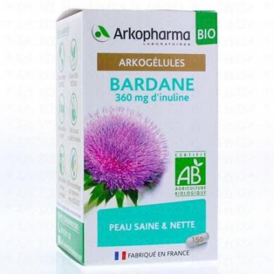 ARKOPHARMA Peau Saine et Nette Bardane Bio 150 G&eacute;lules Arkog&eacute;lules 