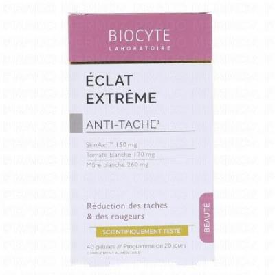 BIOCYTE  Eclat Extr&ecirc;me Beaut&eacute; Anti-T&acirc;che & Rougeurs 40 g&eacute;lules