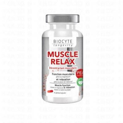 BIOCYTE  Longevity Articulations - Muscle Relax 45 g&eacute;lules