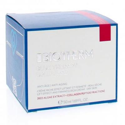 BIOTHERM  Blue Peptides Uplift Cr&egrave;me Riche Fermet&eacute; 50 ml - Pot 50 ml