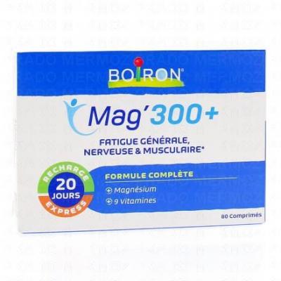 BOIRON  Mag'300+ Bo&icirc;te de 80 Comprim&eacute;s - Bo&icirc;te 80 comprim&eacute;s