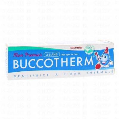 BUCCOTHERM  Dentifrice &agrave; l'Eau Thermale Mon Premier 2-6 Ans Bio 50 ml