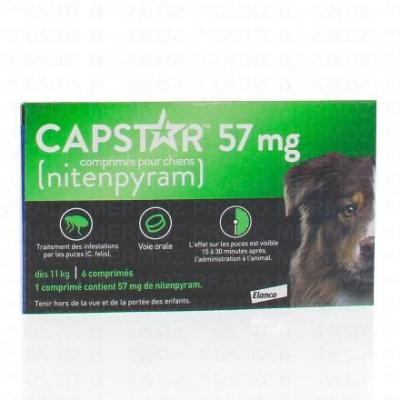ELANCO CAPSTAR Capstar chien comprim&eacute;s x6