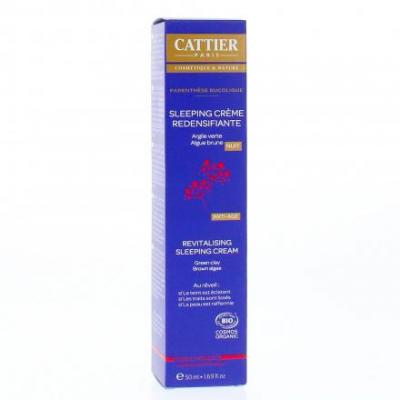 CATTIER  Sleeping Cr&egrave;me Redensifiante Parenth&egrave;se Bucolique 50ml