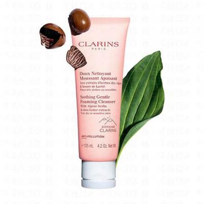 CLARINS Doux Nettoyant Moussant Apaisant - Peaux tr&egrave;s s&egrave;ches ou sensibles