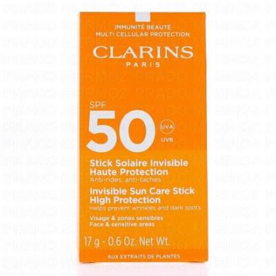 CLARINS  Soin Solaire - Stick Solaire Invisible Visage SPF 50