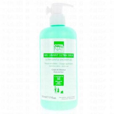 CYTOLNAT  Gel lavant ultra doux flacon pompe 500 ml
