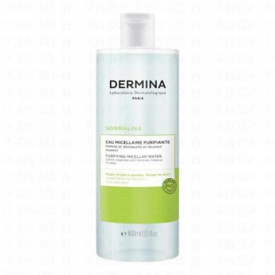 DERMINA  Normalina eau micellaire purifiante flacon 400ml